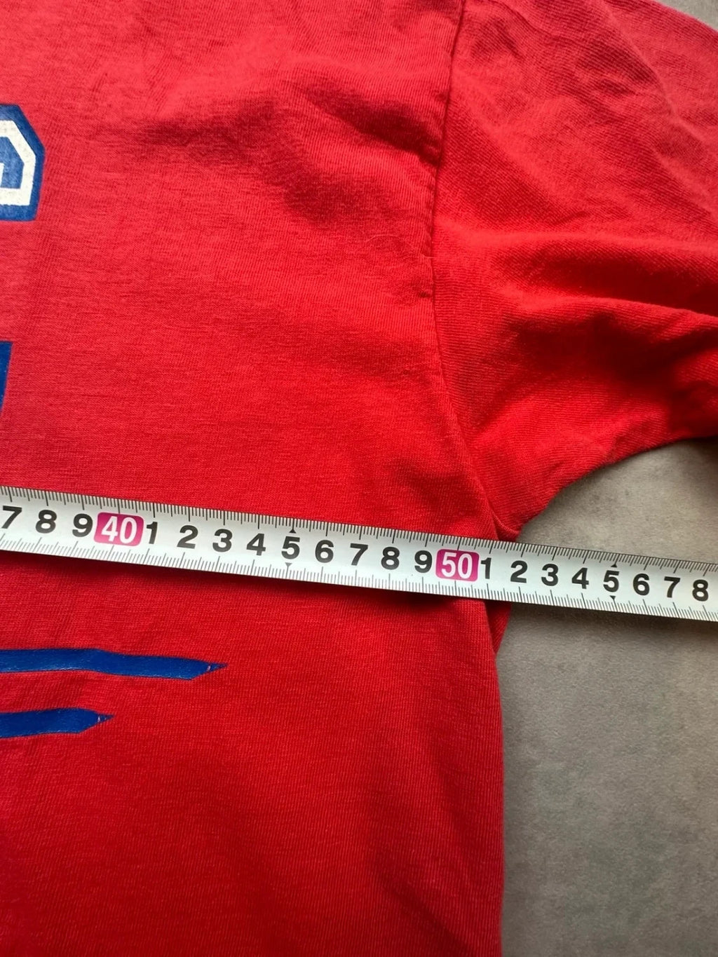 Tee-shirt College Vintage Florida Southern College FSC Rouge