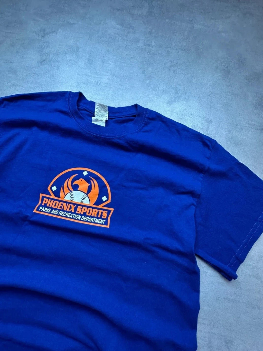 Tee Shirt Vintage Phoenix Sport Baseball Team Purple