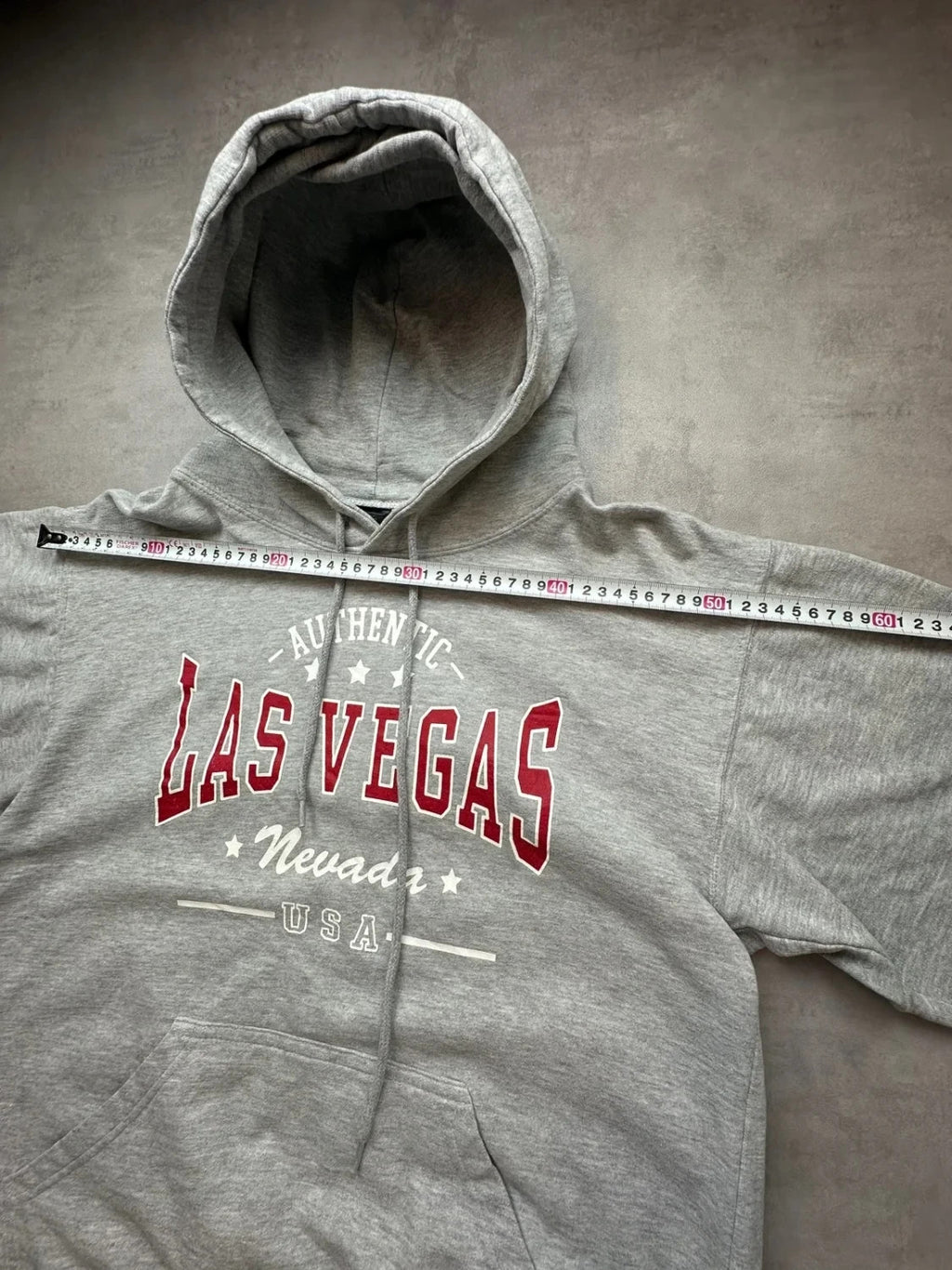 Hoodie Vintage Las Vegas Nevada USA – Gris Chiné – American College