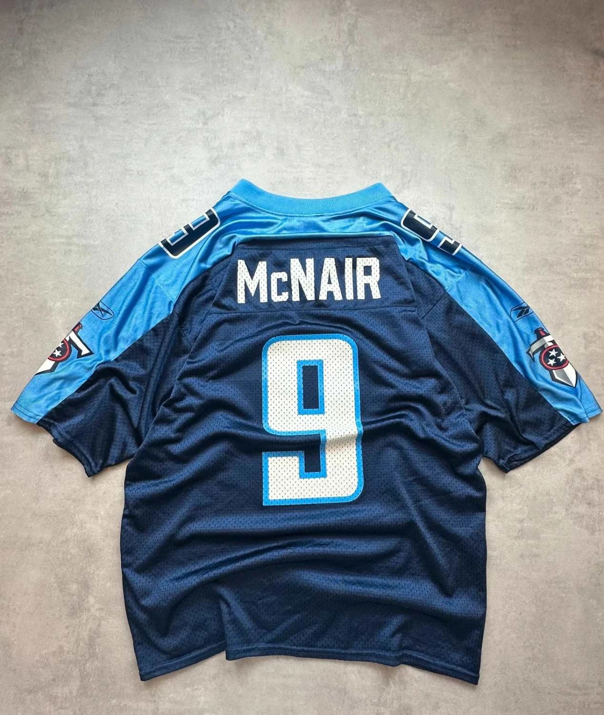 Maillot Vintage Steve McNair #9 Tennessee Titans Reebok NFL – Années 2000