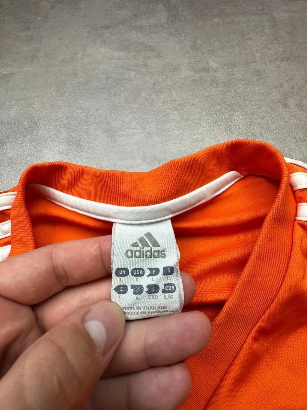 Maillot Adidas Naperville Strikers FC Orange – Football Vintage Y2K 2000s