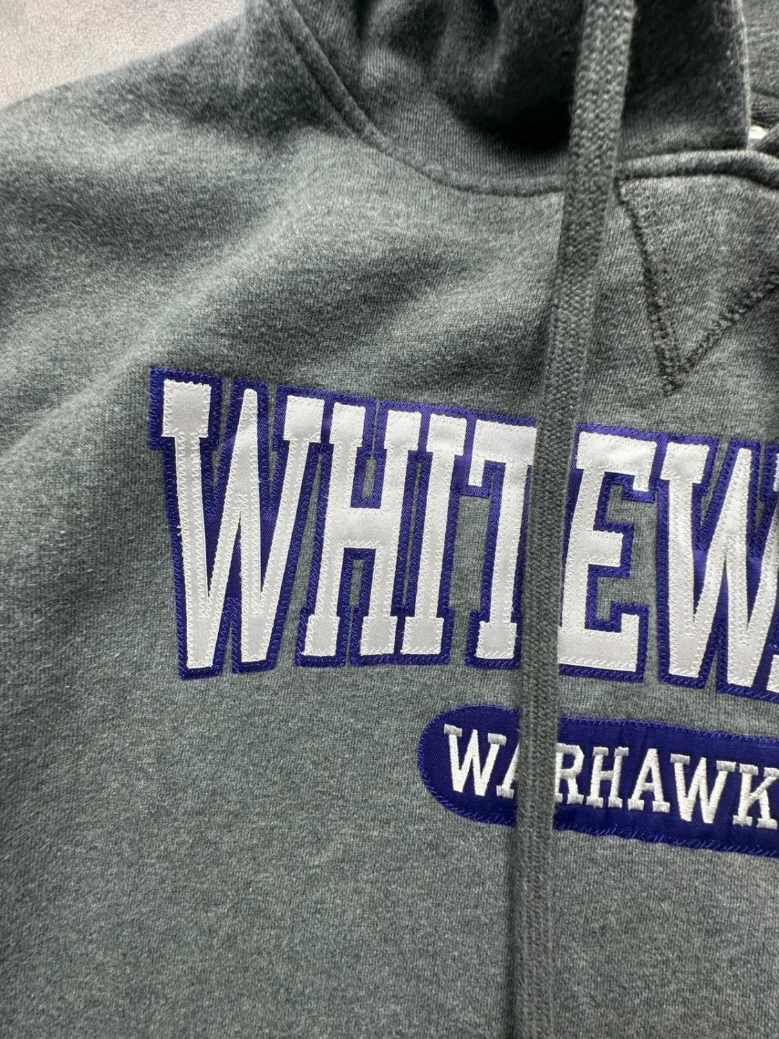 Sweat Vintage Whitewater Warhawks Gris