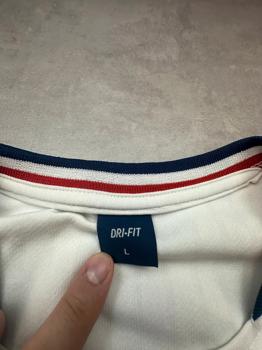 Maillot Jersey Nike Vintage France Dri-FIT Bleu Blanc Rouge | Wellstore Vintage