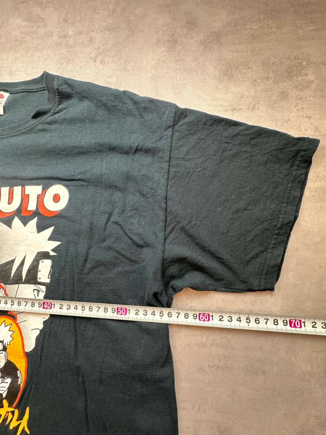 T-Shirt Naruto Uzumaki Vintage Noir