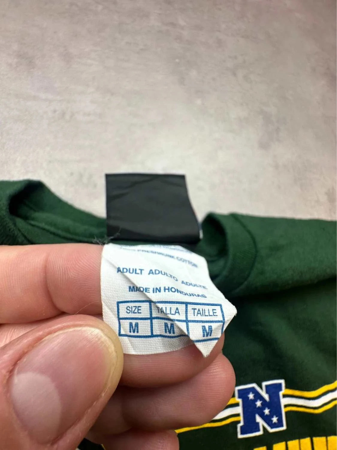 Tee-Shirt NFL Vintage Green Bay Packers Vert