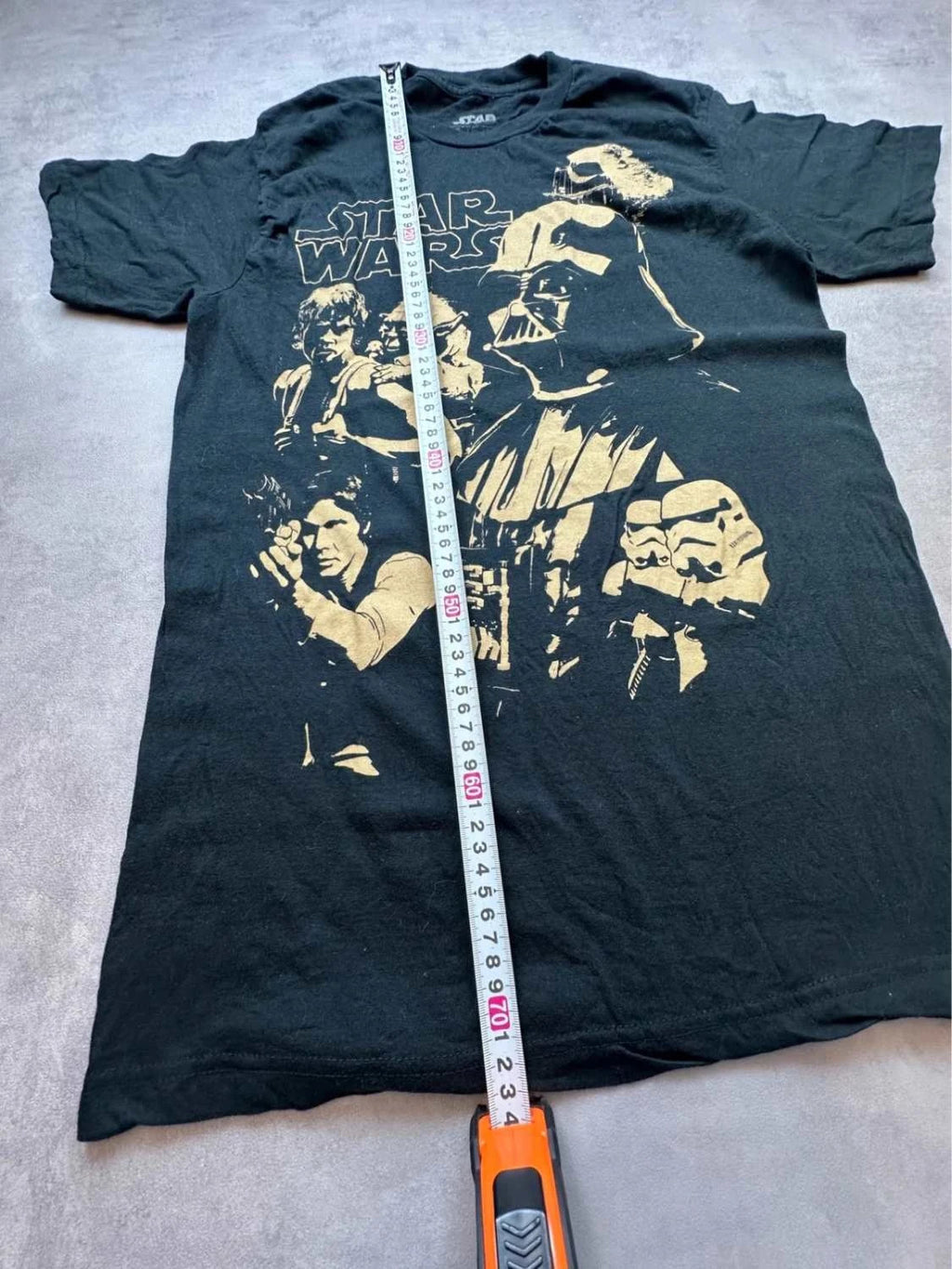 T-Shirt Star Wars Vintage Graphic Noir