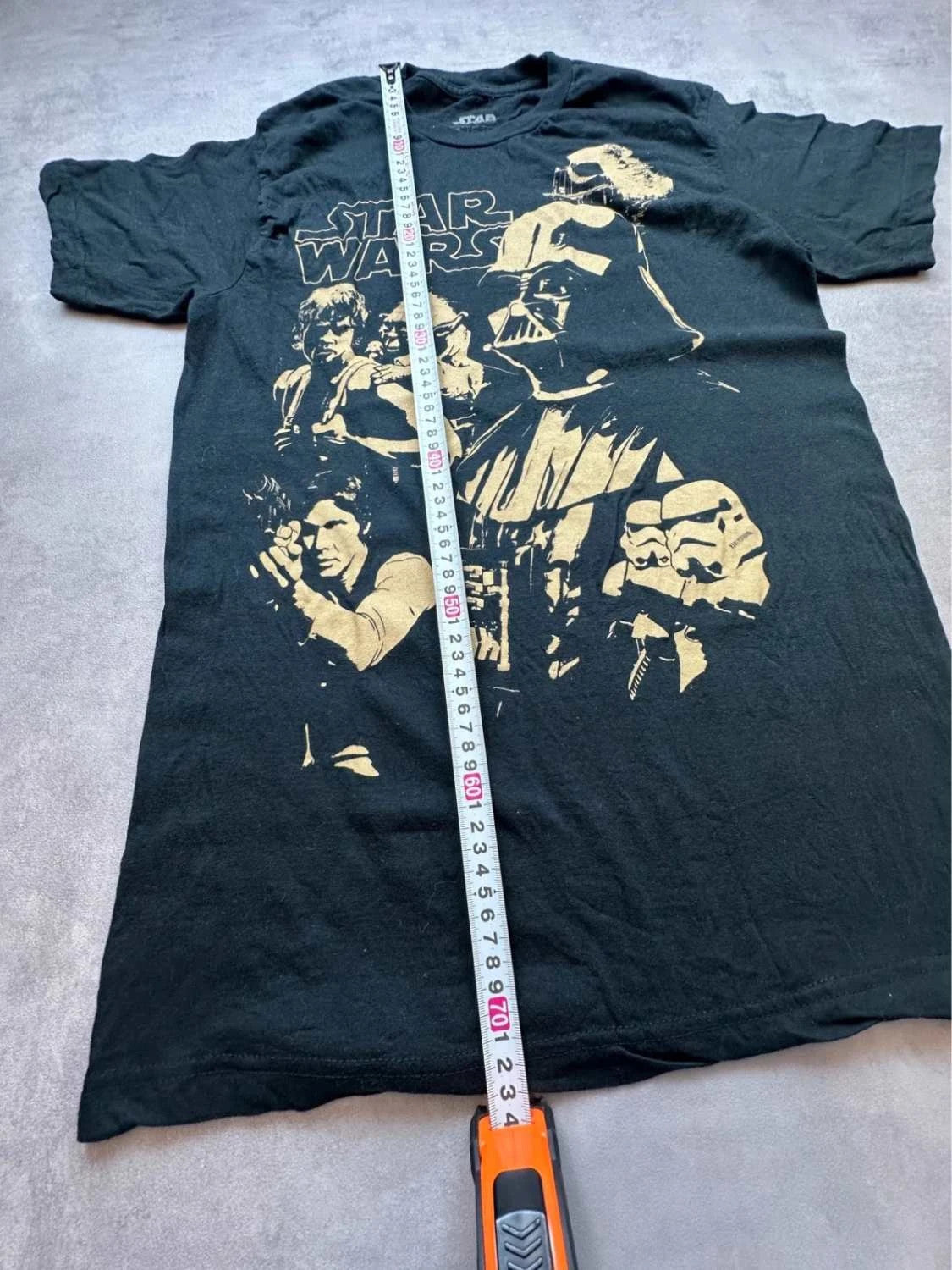 T-Shirt Star Wars Vintage Graphic Noir