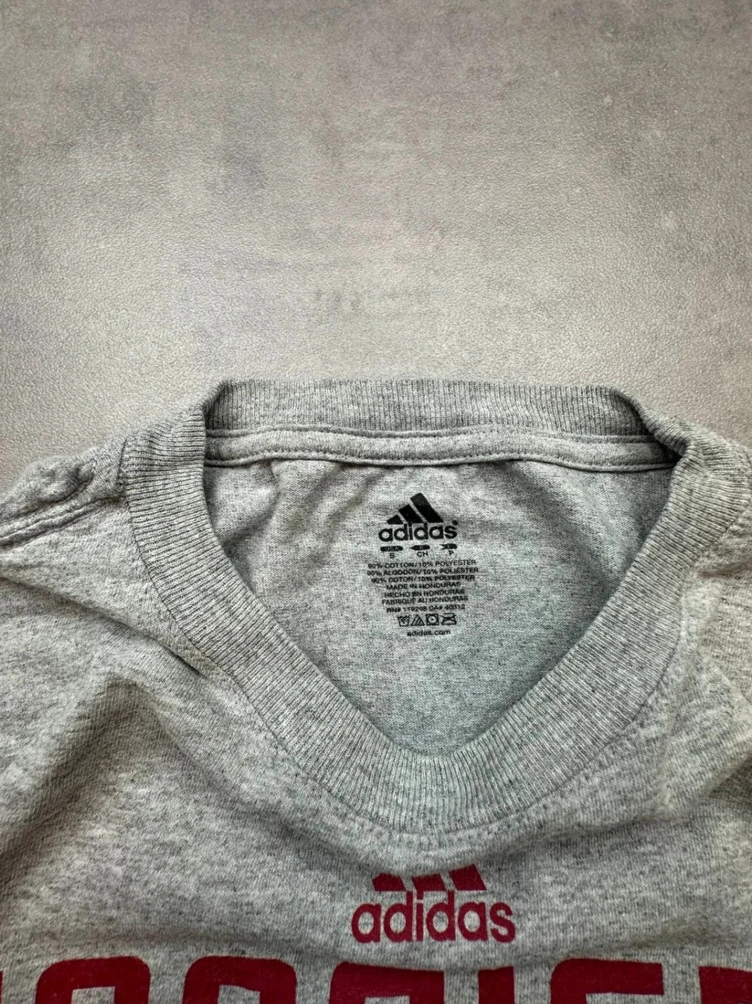 Tee-Shirt Adidas Vintage Hoosiers Tennis Gris – Sportswear US