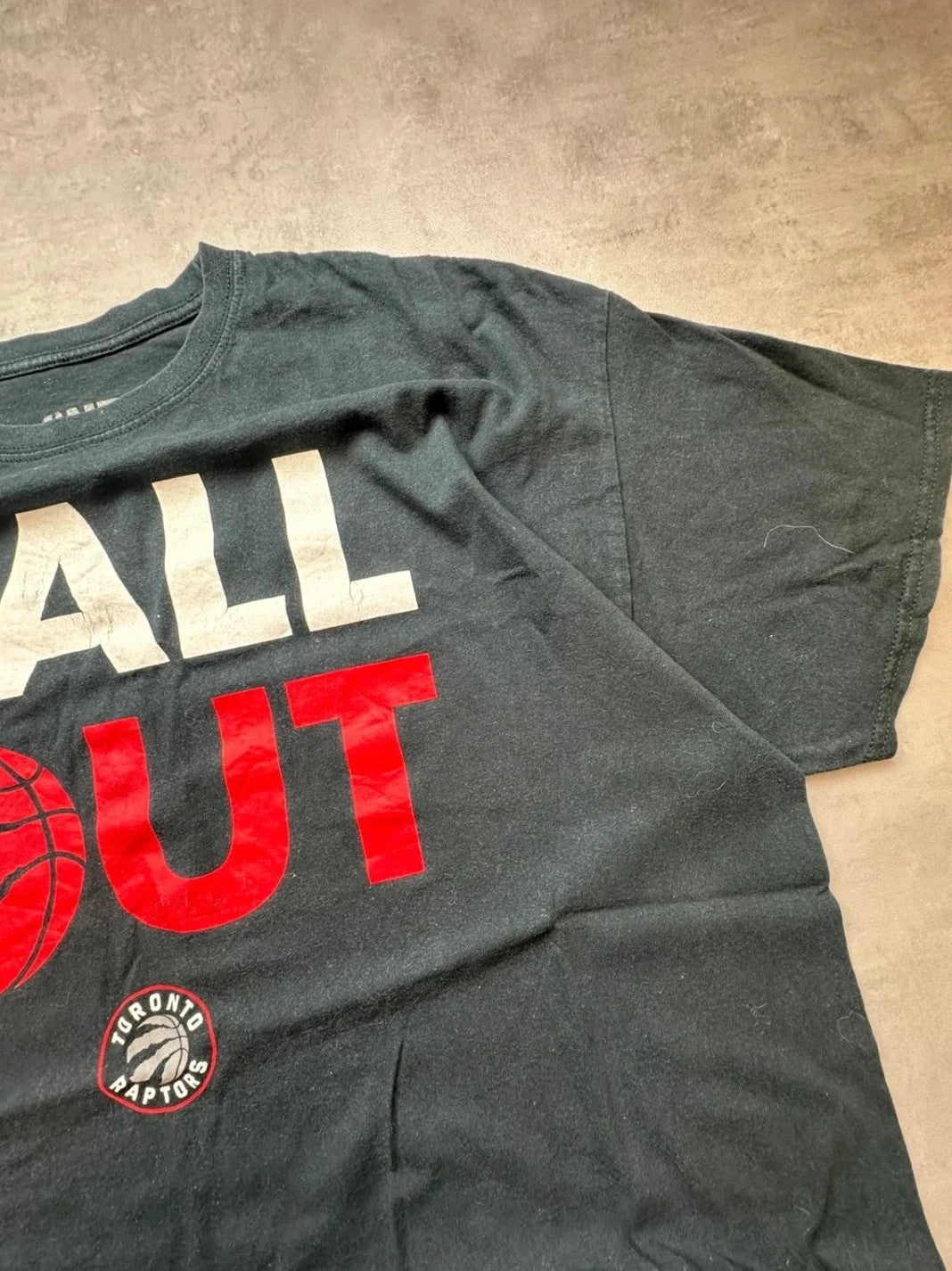 Tee-Shirt NBA Vintage Toronto Raptors Noir – Basketball Canada