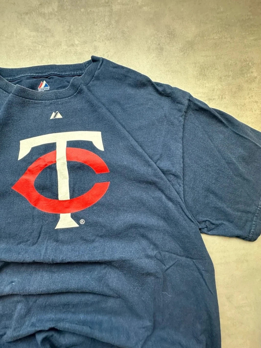 Tee Shirt Vintage Minnesota Twins MLB Navy – Logo Baseball