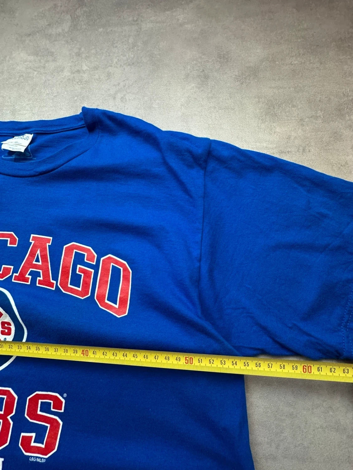 Tee-Shirt MLB Vintage Chicago Cubs Bleu
