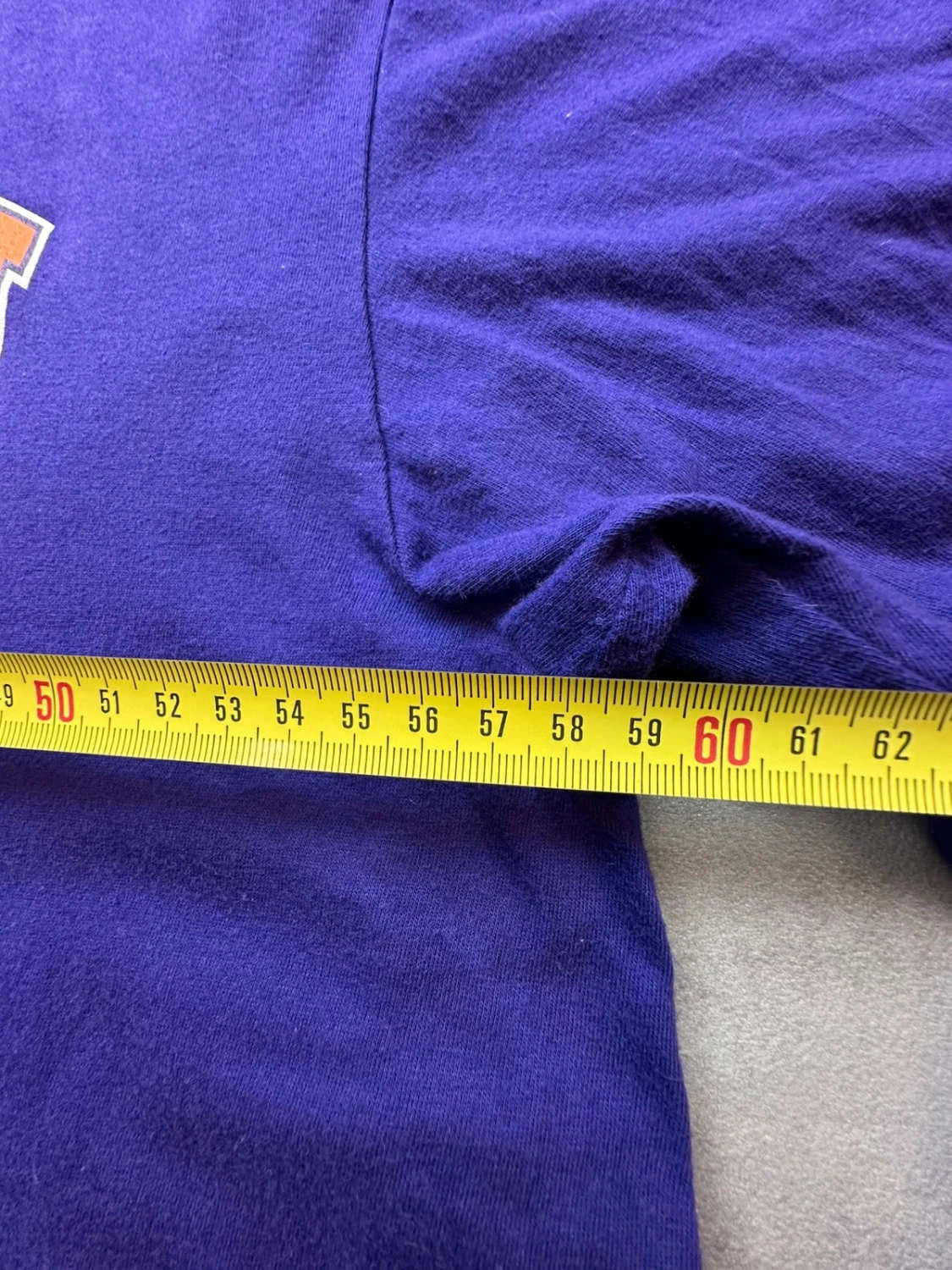 T-Shirt Manches Longues Clemson Tigers Vintage Fanatics Violet