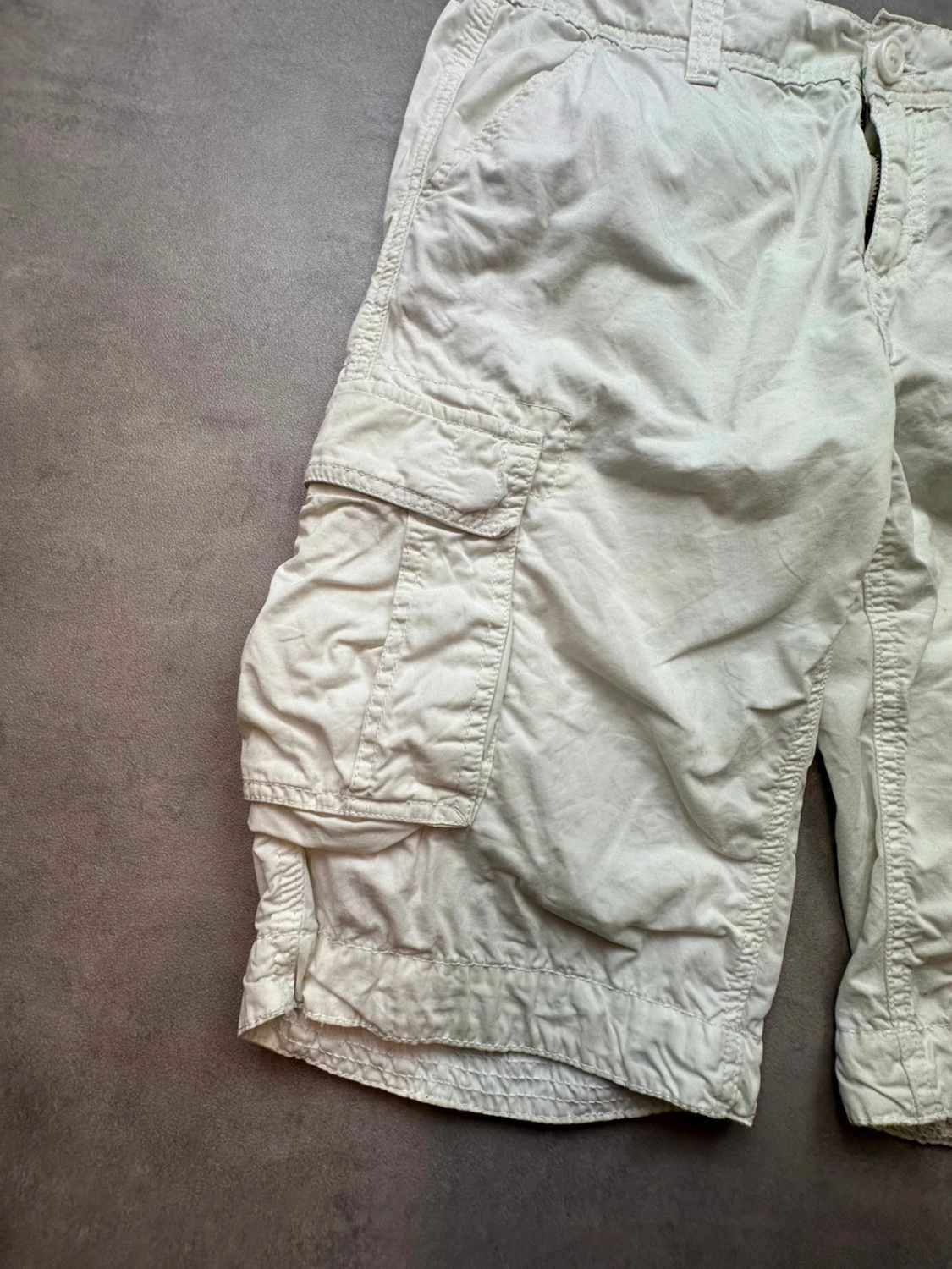 Short Cargo Kaporal Jeans Vintage Blanc