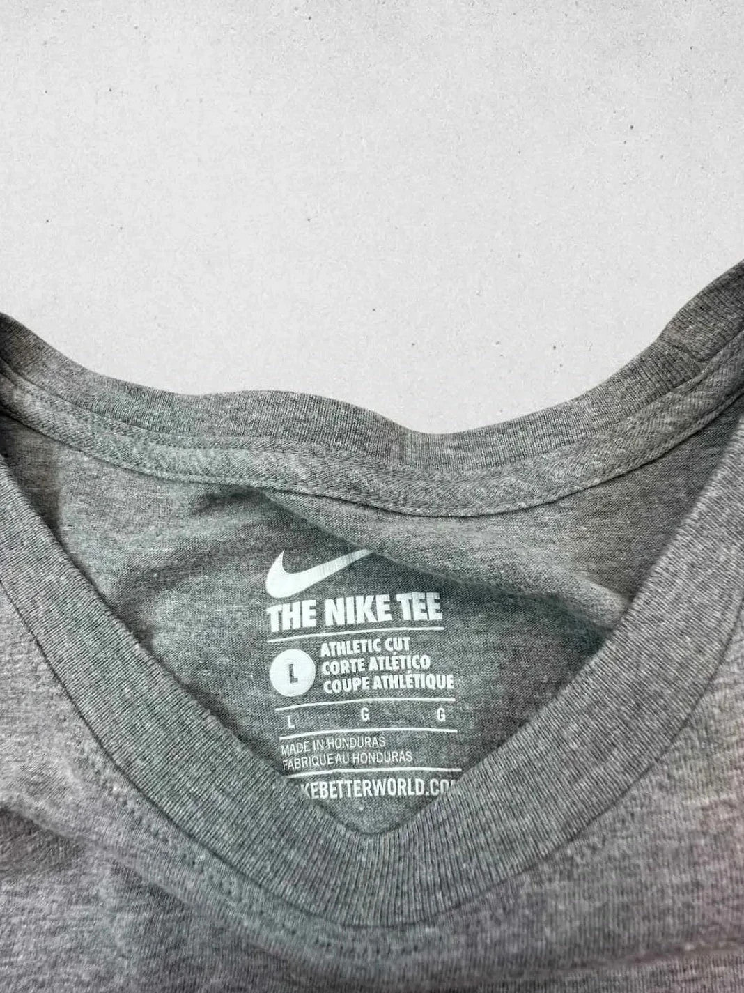 Tee-Shirt Nike Vintage Baseball Nation Gris – Baseball US