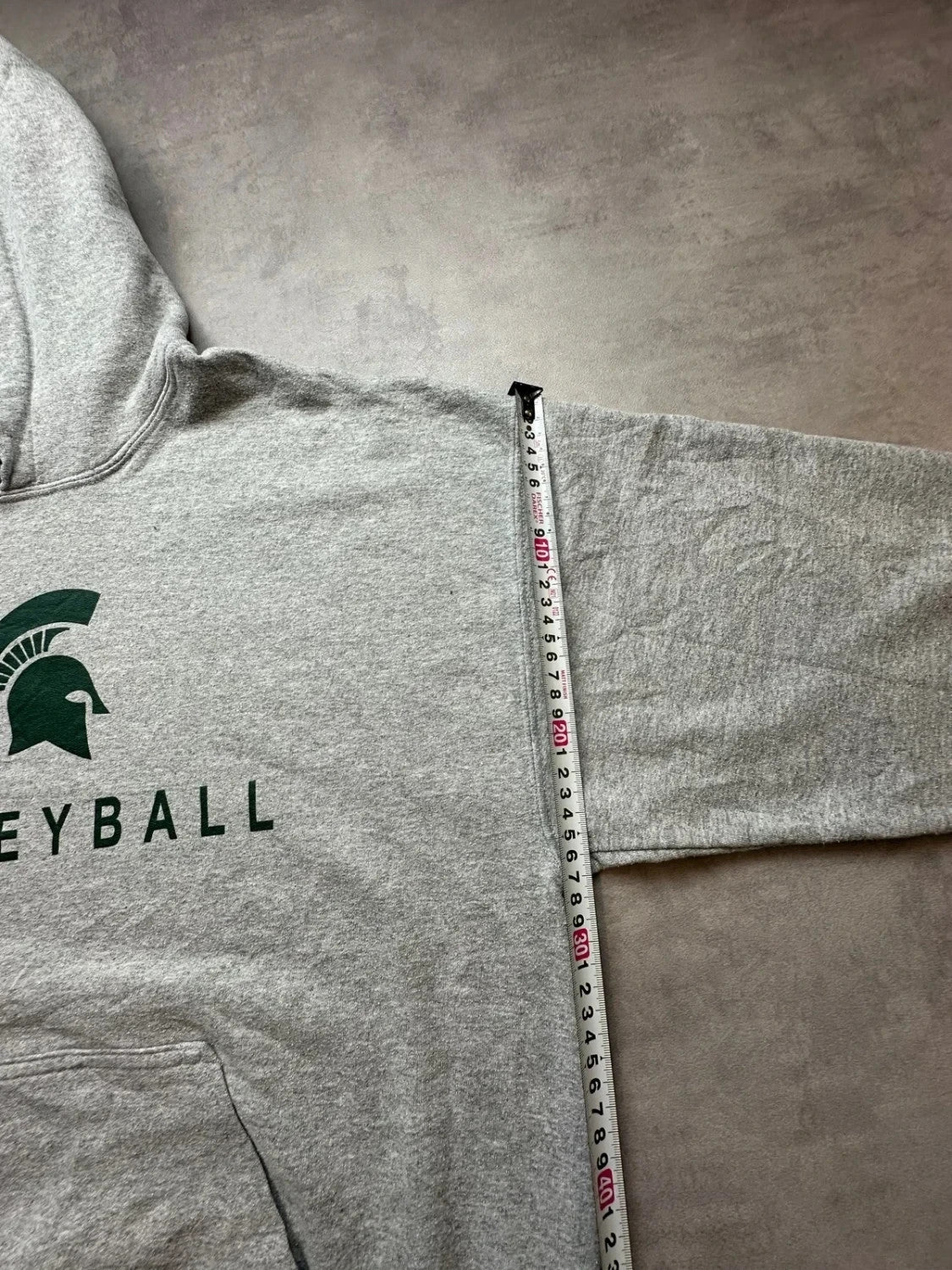 Hoodie Vintage Michigan State Spartans Volleyball Gris – Collegiate NCAA Sportswear