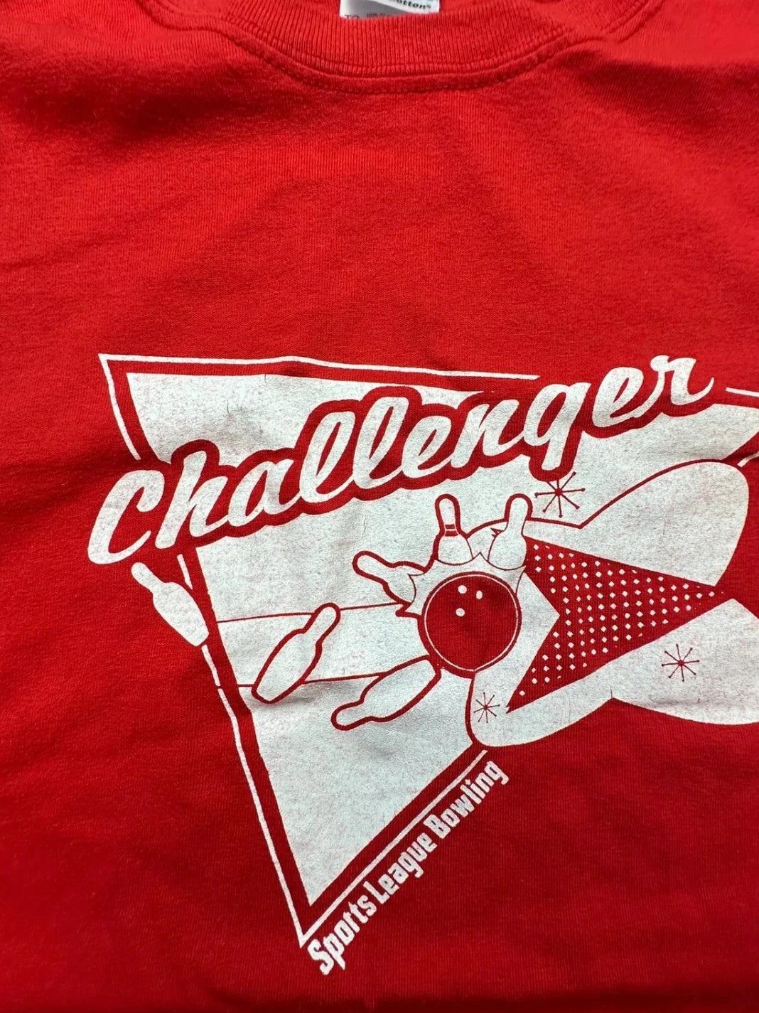 Tee-Shirt Vintage Challengers Rouge