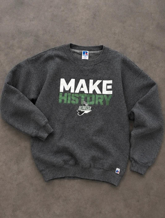 Sweat Falcons College USA Vintage Gris
