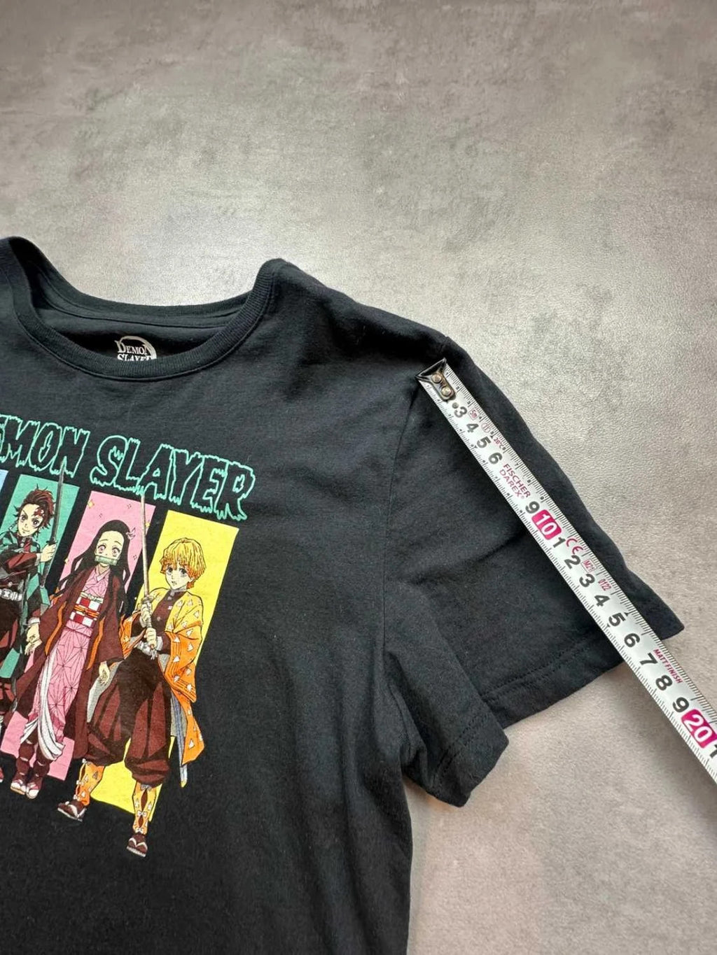 T-Shirt Demon Slayer Kimetsu no Yaiba Manga Noir – Y2K