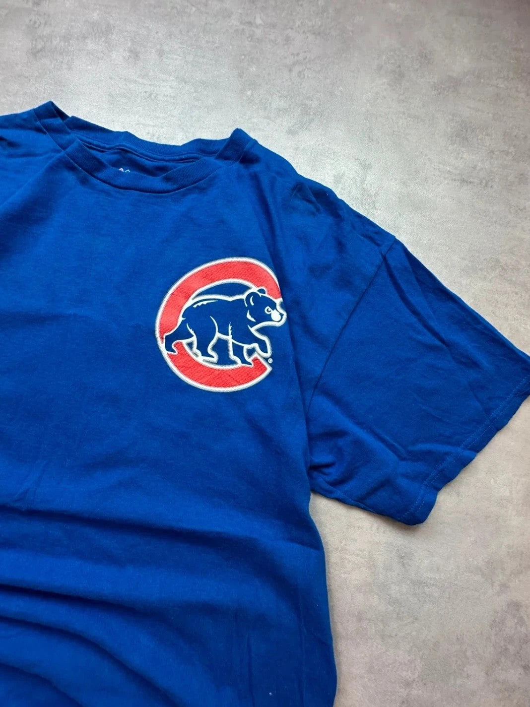 Tee Shirt Vintage Chicago Cubs Maddon #70 Bleu – MLB Baseball USA
