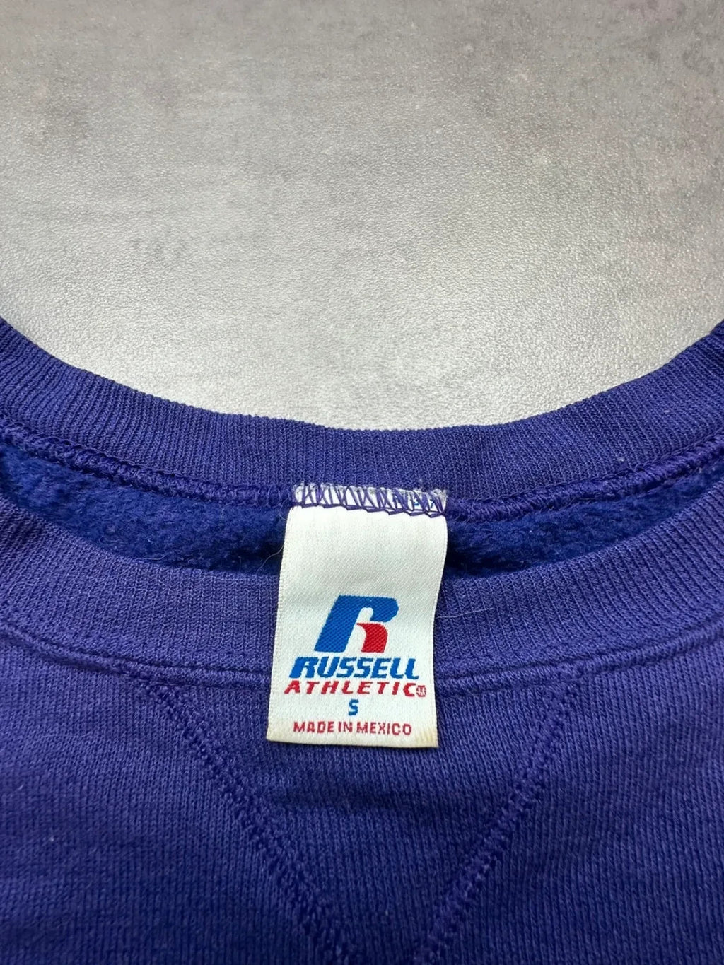 Sweat Russell Athletic Vintage Elmira College Violet – College USA