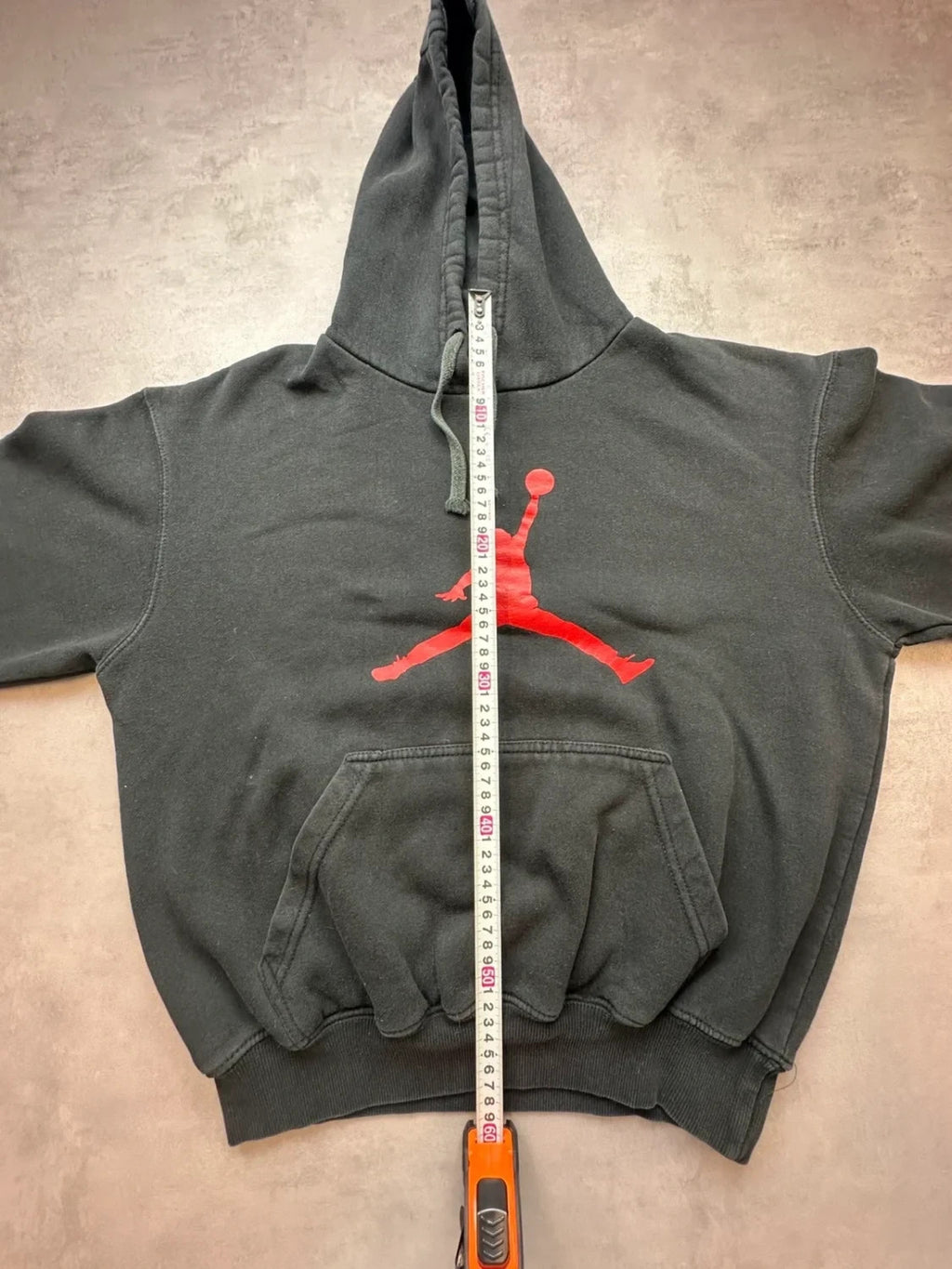 Hoodie Vintage Air Jordan Jumpman Noir & Rouge – Sweat Sportswear Y2K Streetwear