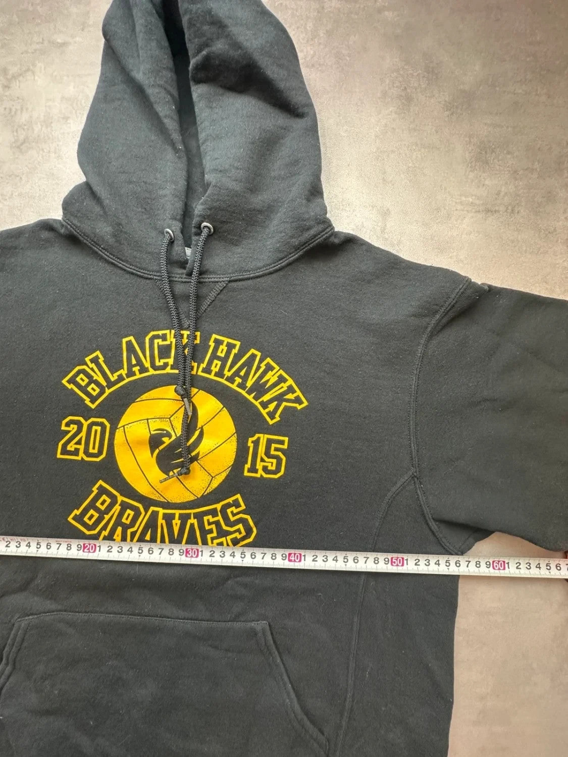 Sweat Russell Athletic Vintage Blackhawk Braves 2015 Noir – USA