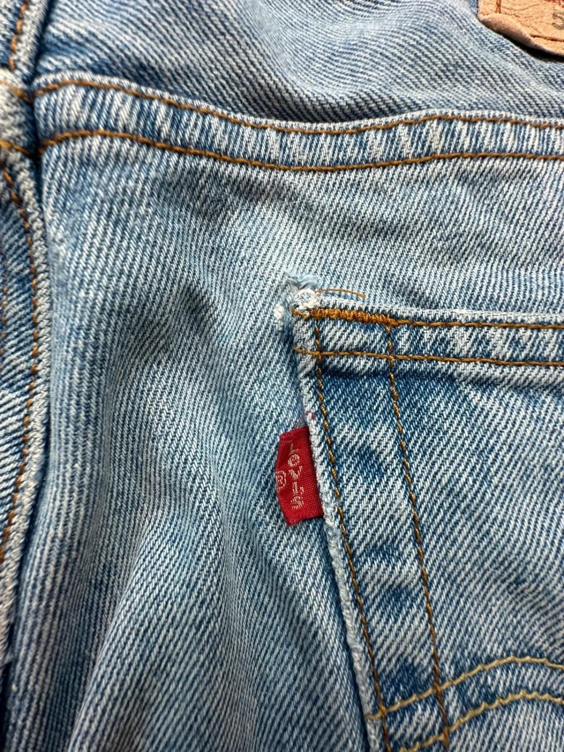 Short en Jean Levi's Vintage Destroy Regular Fit