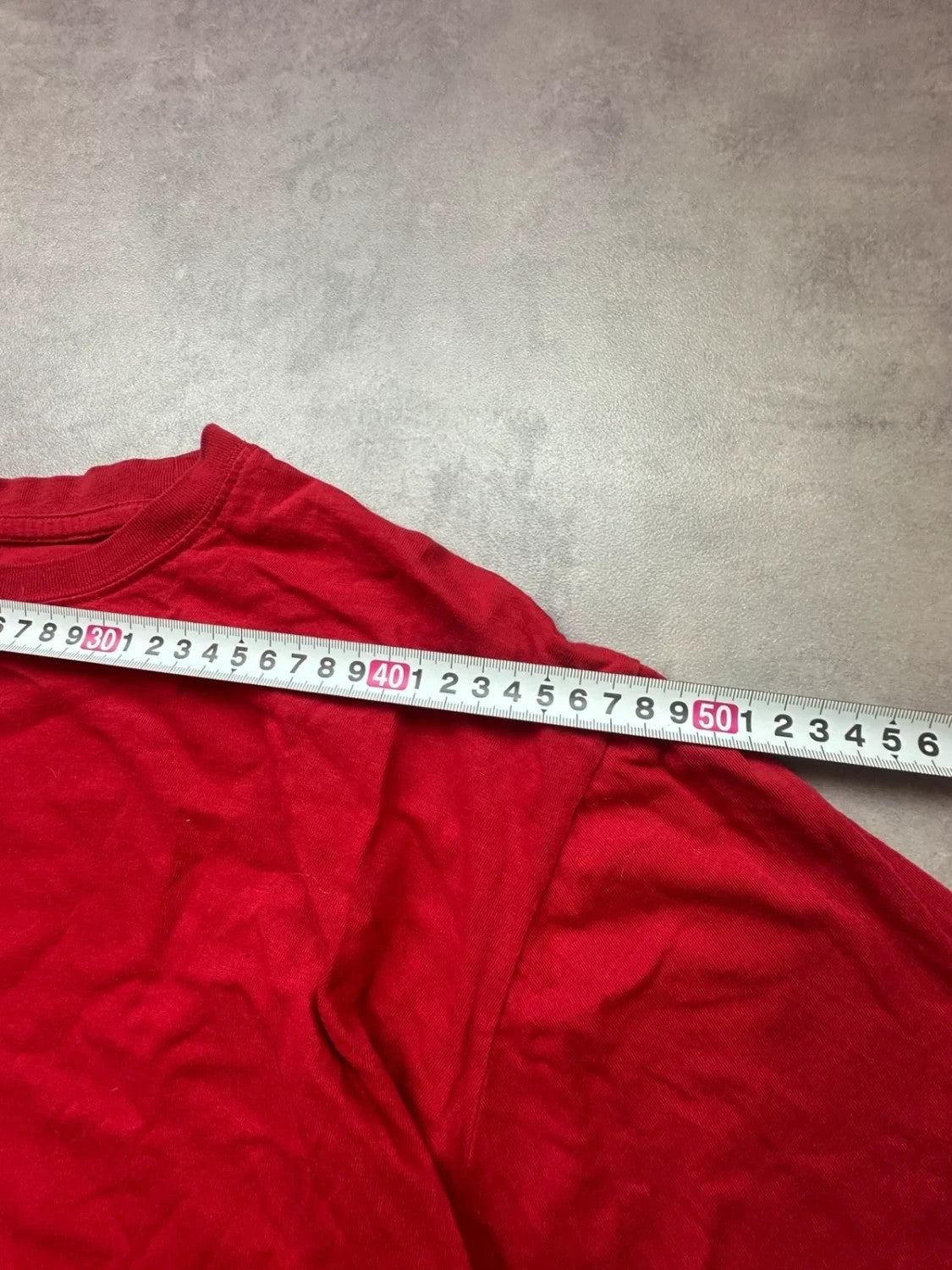 Tee-shirt Uni Rouge Regular Fit | WellStore Vintage