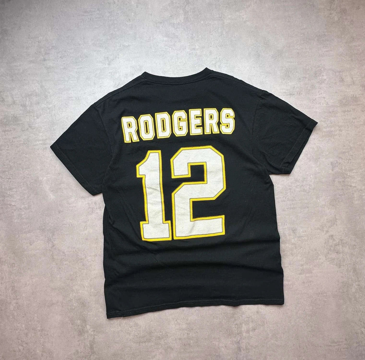 Tee-Shirt Green Bay Packers Aaron Rodgers #12 Vintage – NFL