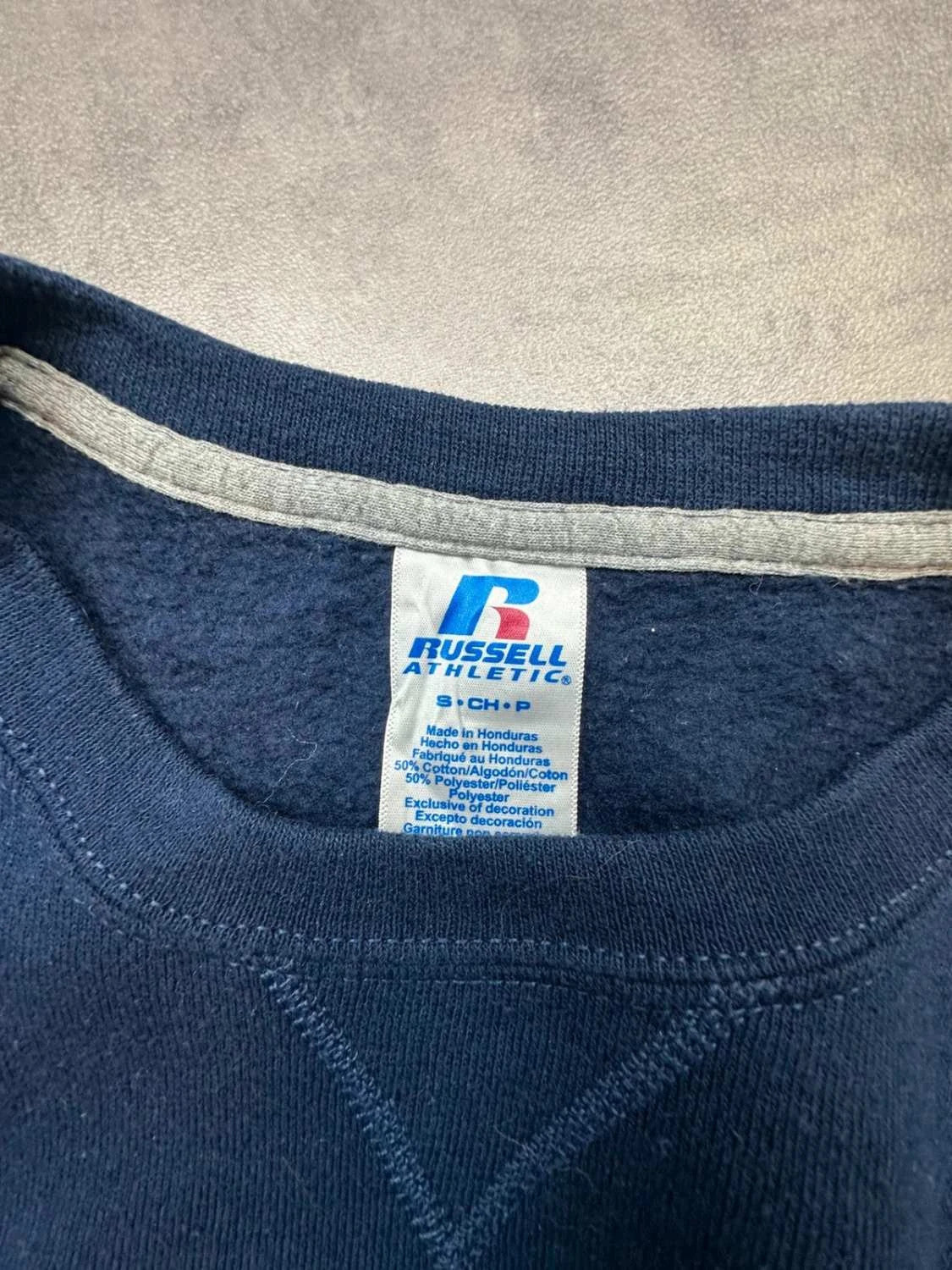 Sweat Russell Athletic Vintage The Citadel – Navy Oversize
