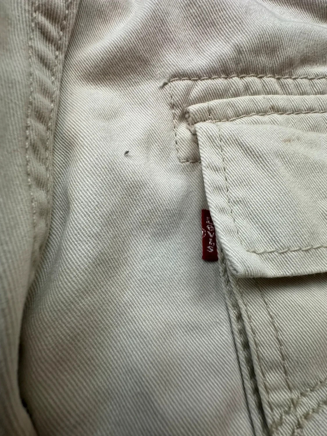Short Cargo Levi's Vintage Blanc