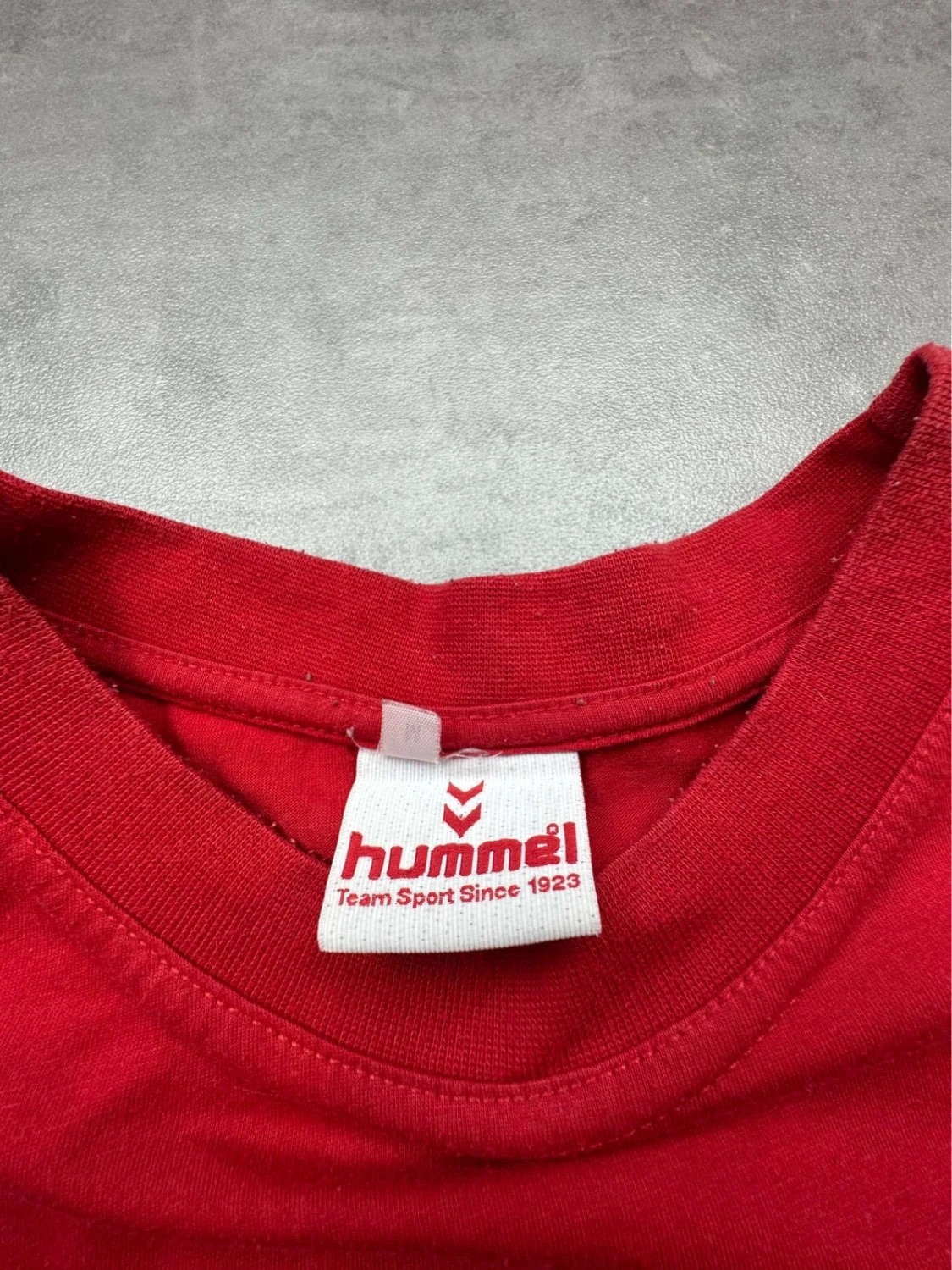 T-Shirt Vintage Hummel Sportswear Graphic Rouge