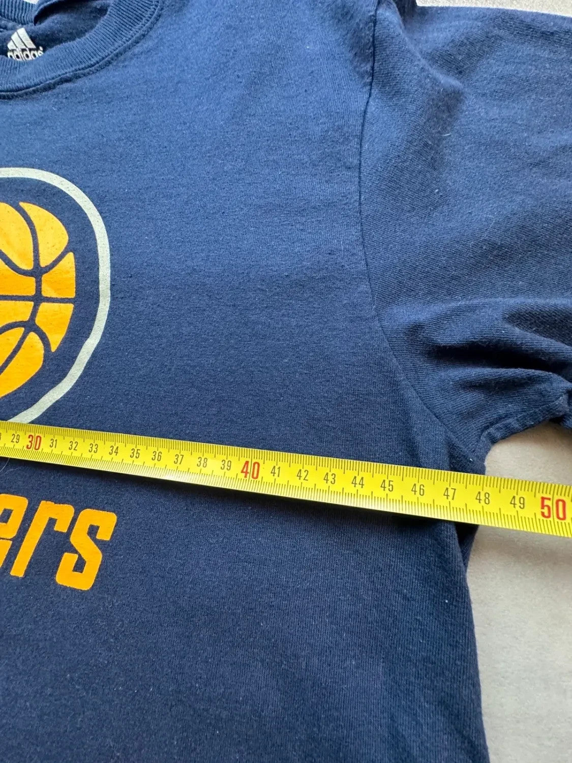 Tee-Shirt Adidas Indiana Pacers NBA Vintage Marine