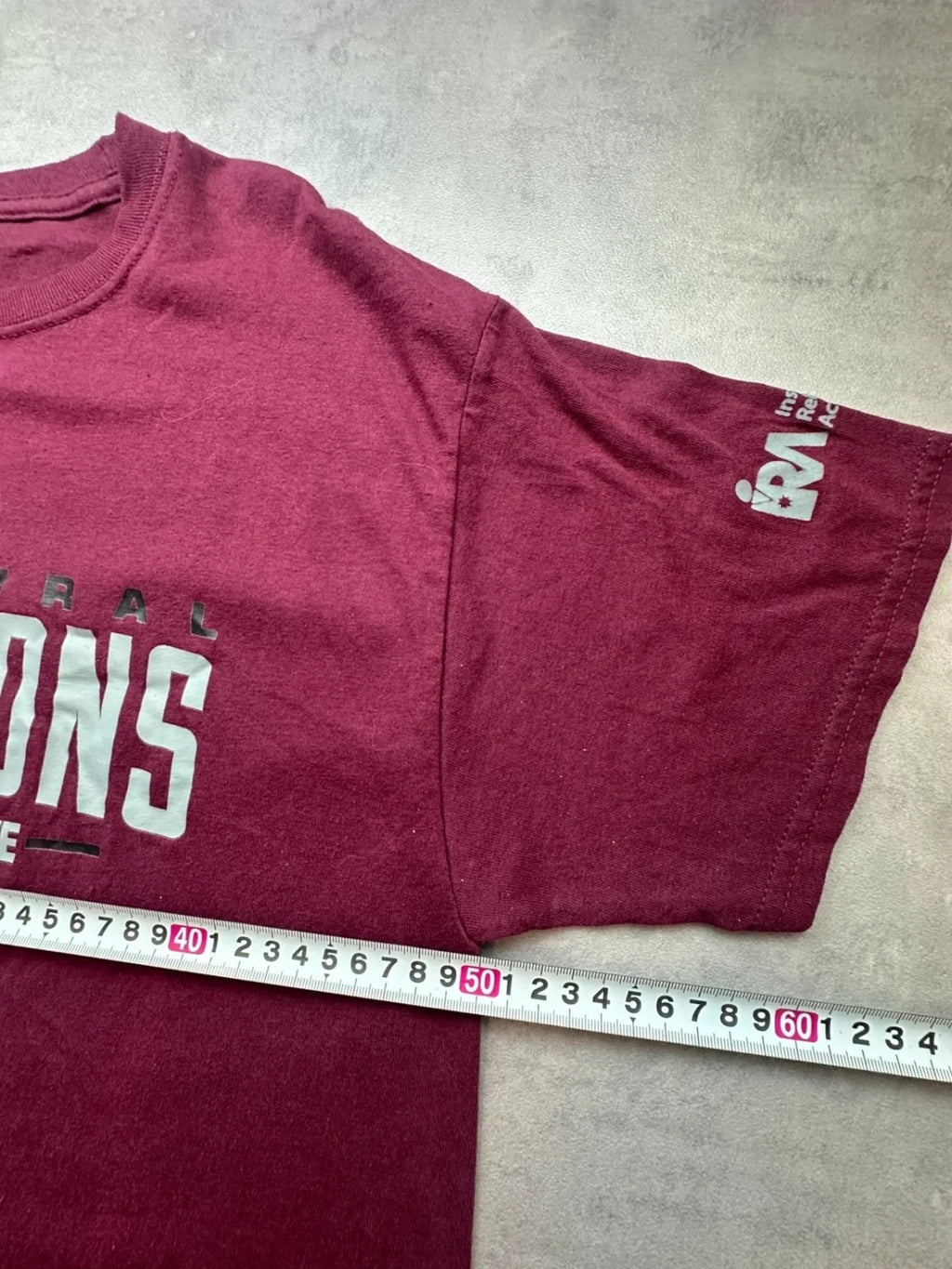 Tee-shirt Vintage Chico State Champions Bordeaux | WellStore Vintage