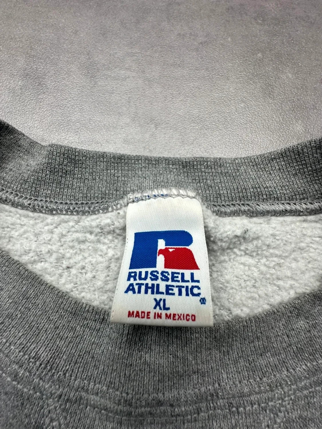 Sweat Russell Athletic Vintage Lanesville Eagles Gris