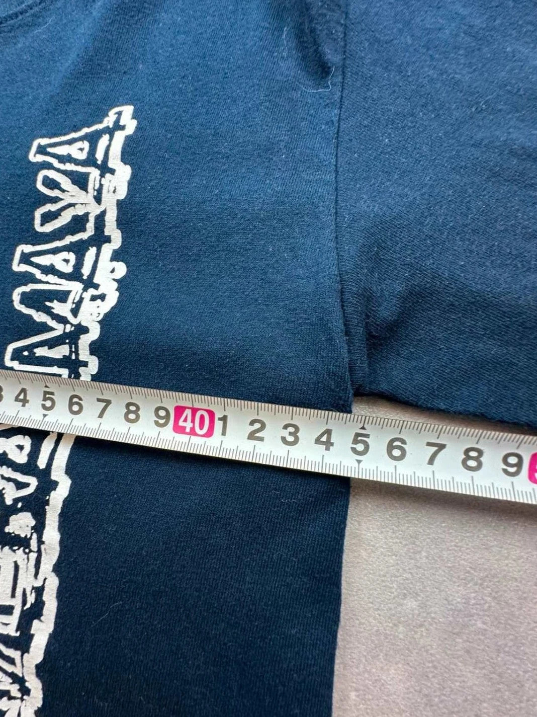 Tee-shirt Vintage Iguane Graphic Print Marine