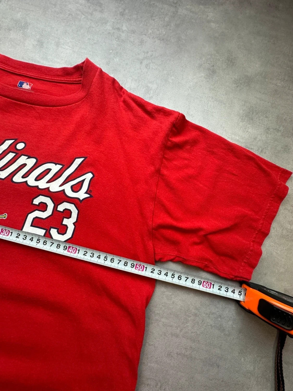 Tee-Shirt Vintage Majestic St. Louis Cardinals David Freese #23 Rouge