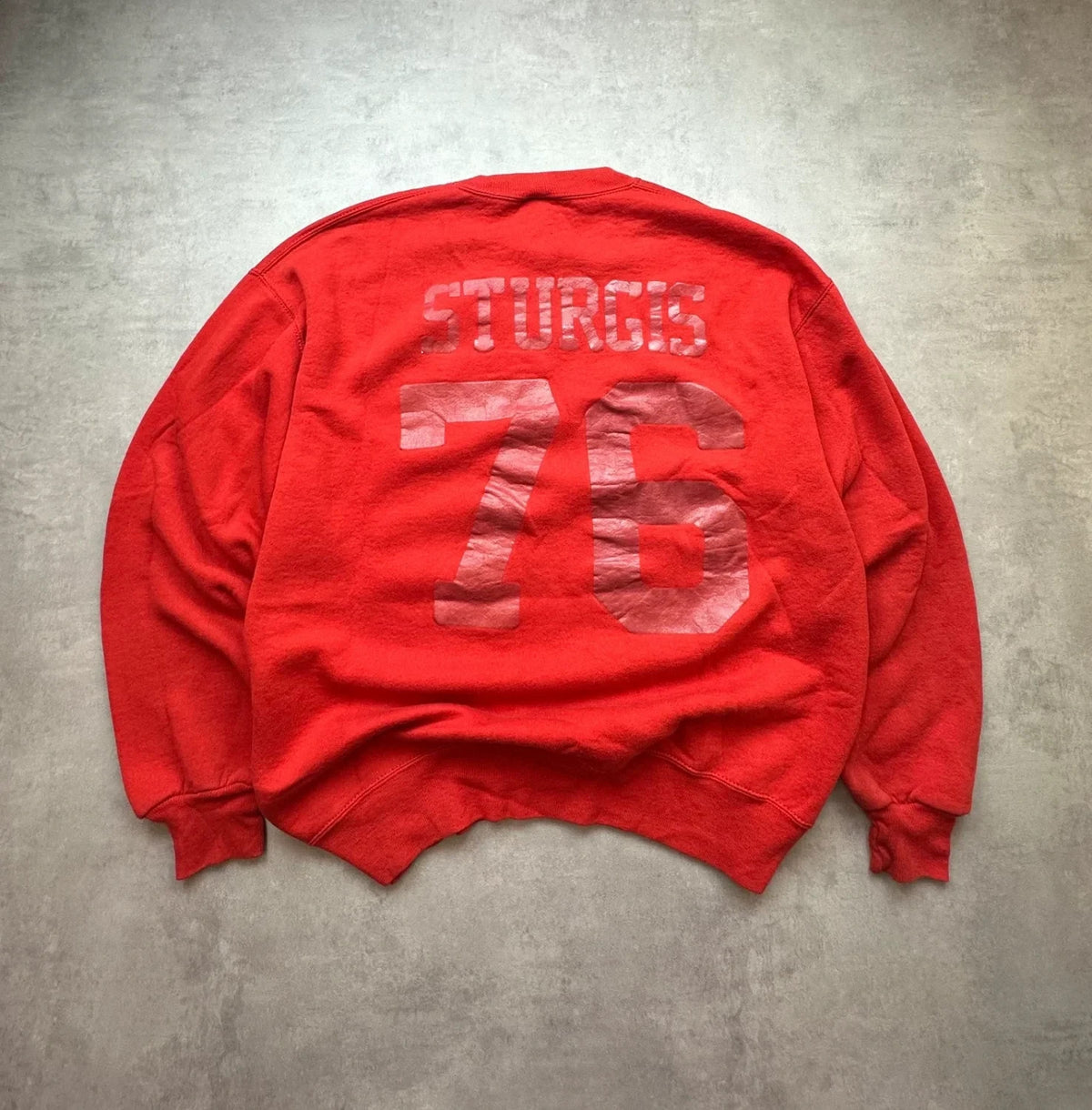Sweat Russell Athletic Vintage St Johns Football Rouge – USA