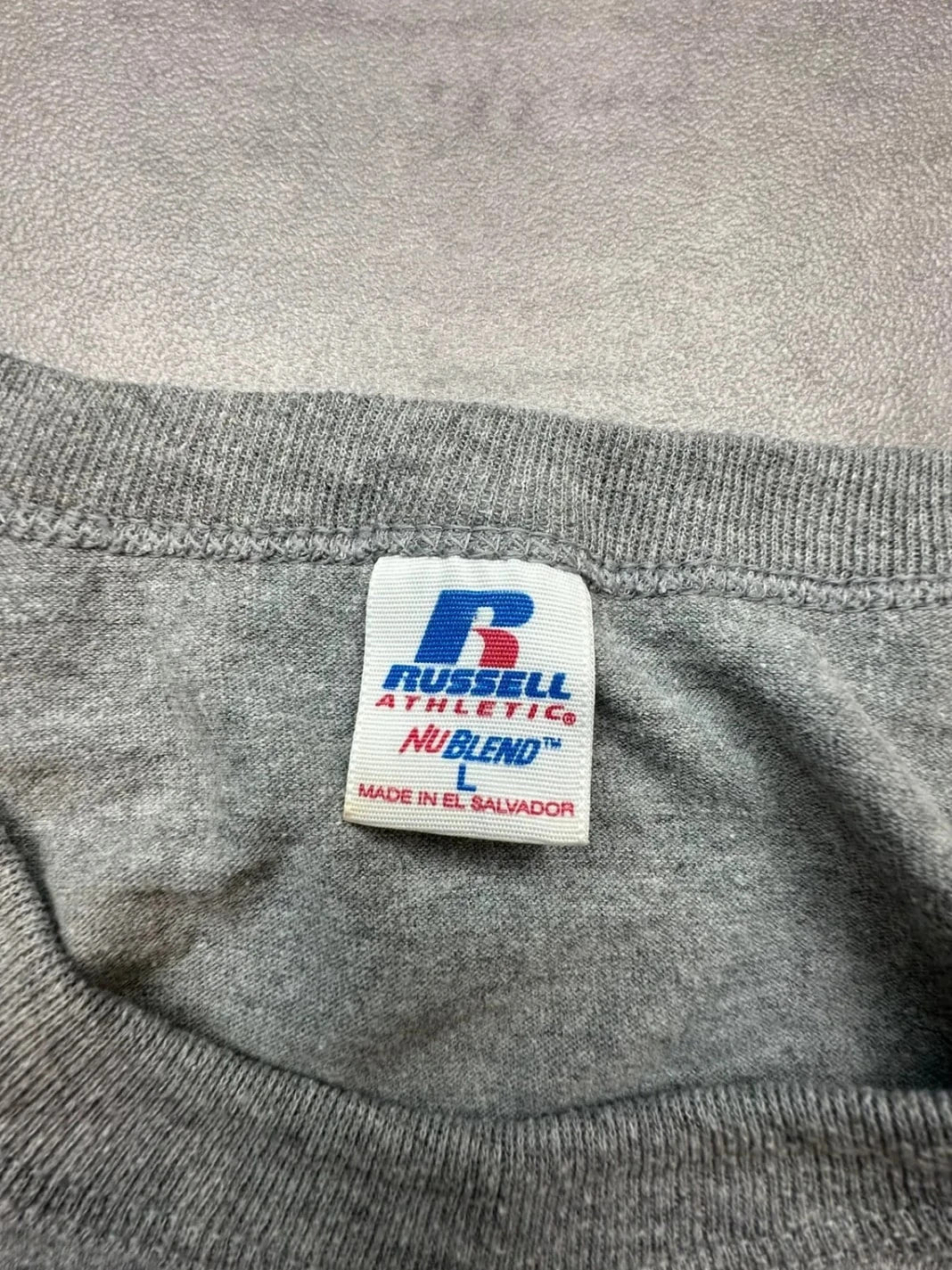 Tee-Shirt Russell Athletic Vintage Lakeland REC Gris – Sportswear US