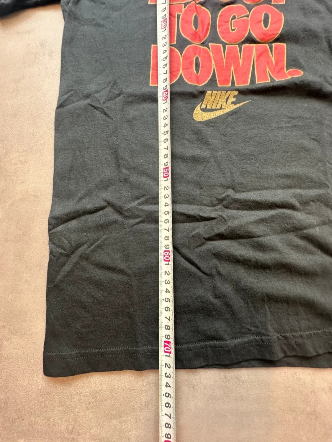 Tee-shirt Nike Vintage It's About To Go Down Noir | WellStore Vintage