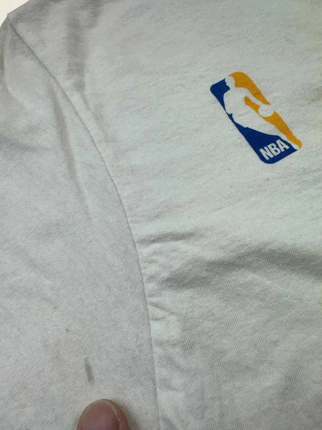 Tee-shirt Adidas NBA Vintage The Bay's Day Blanc