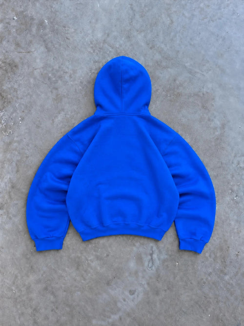 Hoodie Lapeer Lightning Vintage – Bleu College USA Y2K