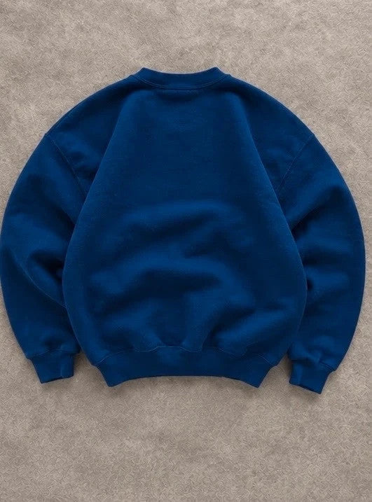 Sweat Vintage Noël Gingerbread – Bleu Marine