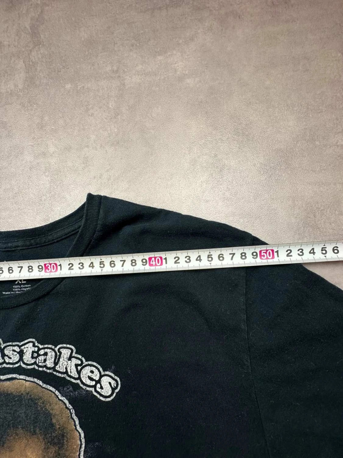 T-Shirt Vintage Bob Ross « No Mistakes Just Happy Accidents » Noir