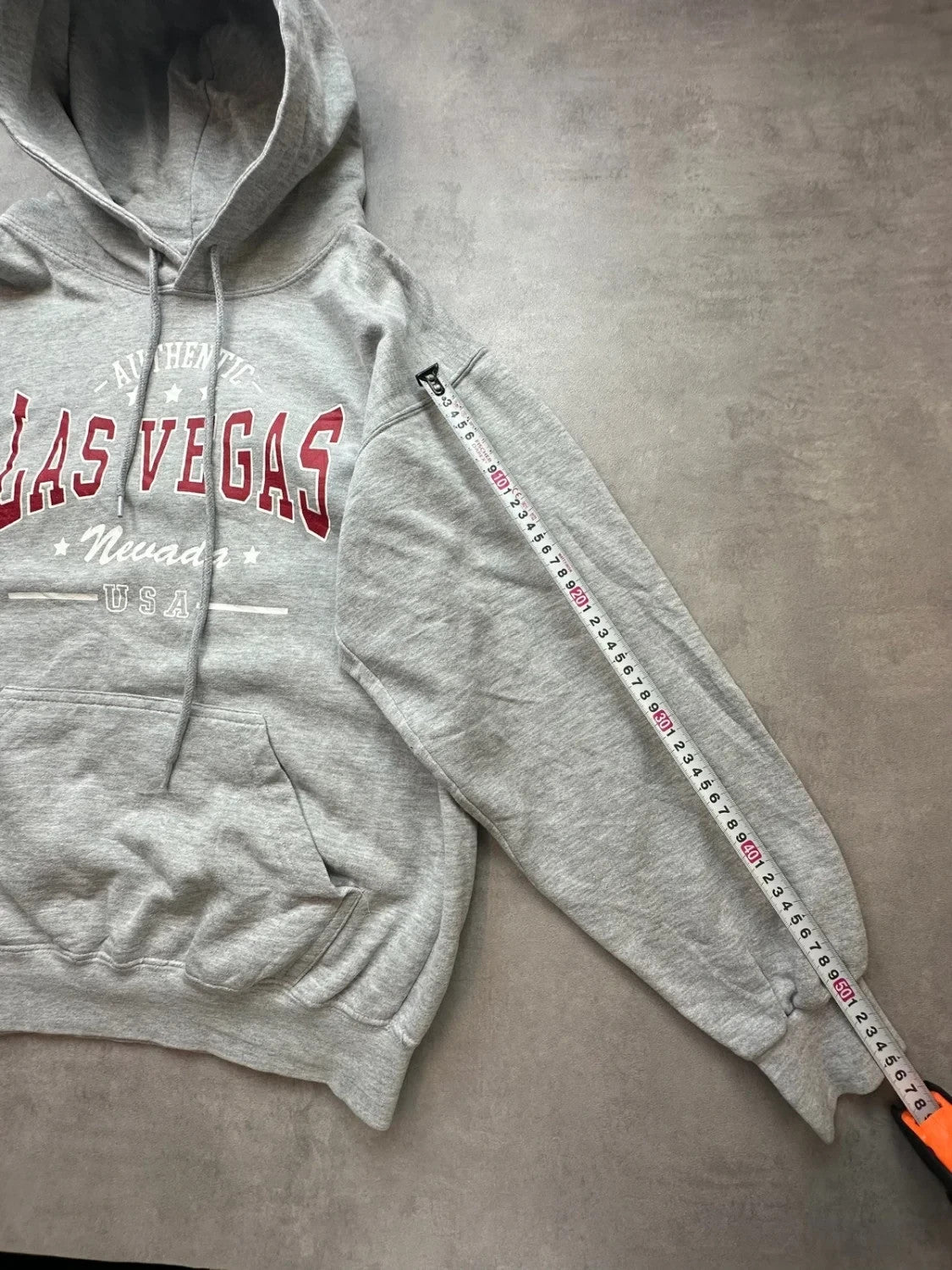 Hoodie Vintage Las Vegas Nevada USA – Gris Chiné – American College