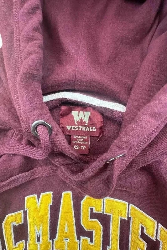 Hoodie McMaster University Vintage 90s – Bordeaux College USA