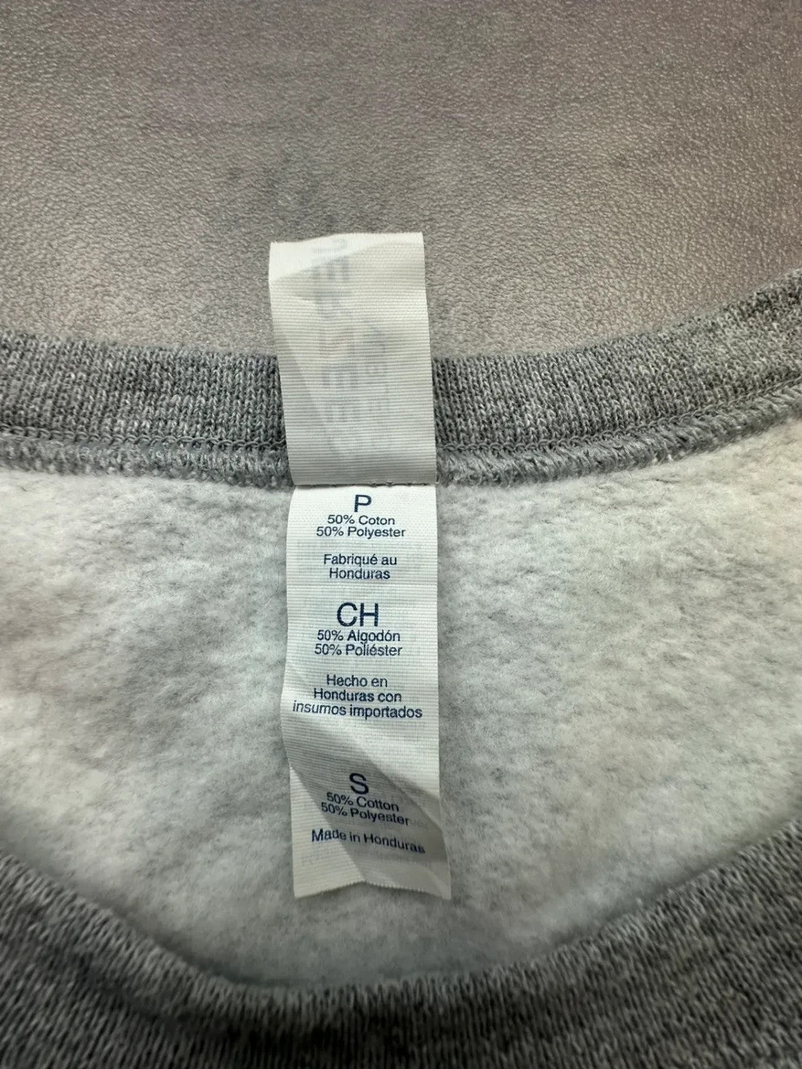 Sweat Vintage Zoom University Gris – College USA