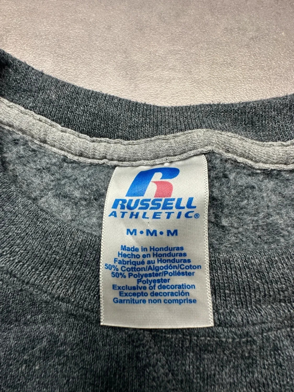 Sweat Russell Athletic Vintage Pekin Pride Gris Foncé