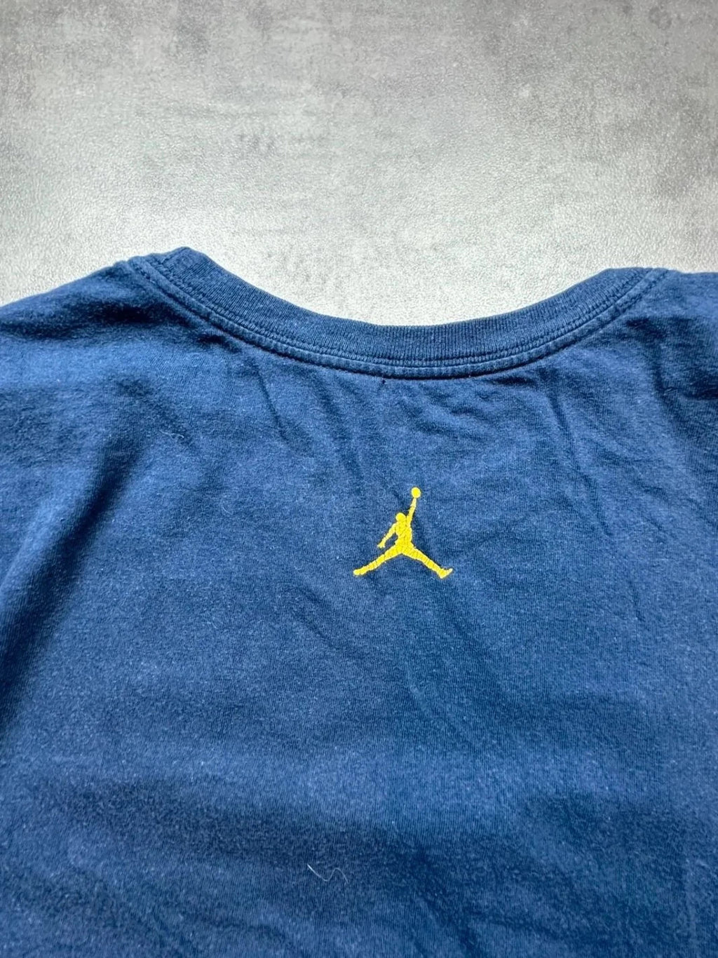 Tee Shirt Vintage Jordan Michigan Wolverines
