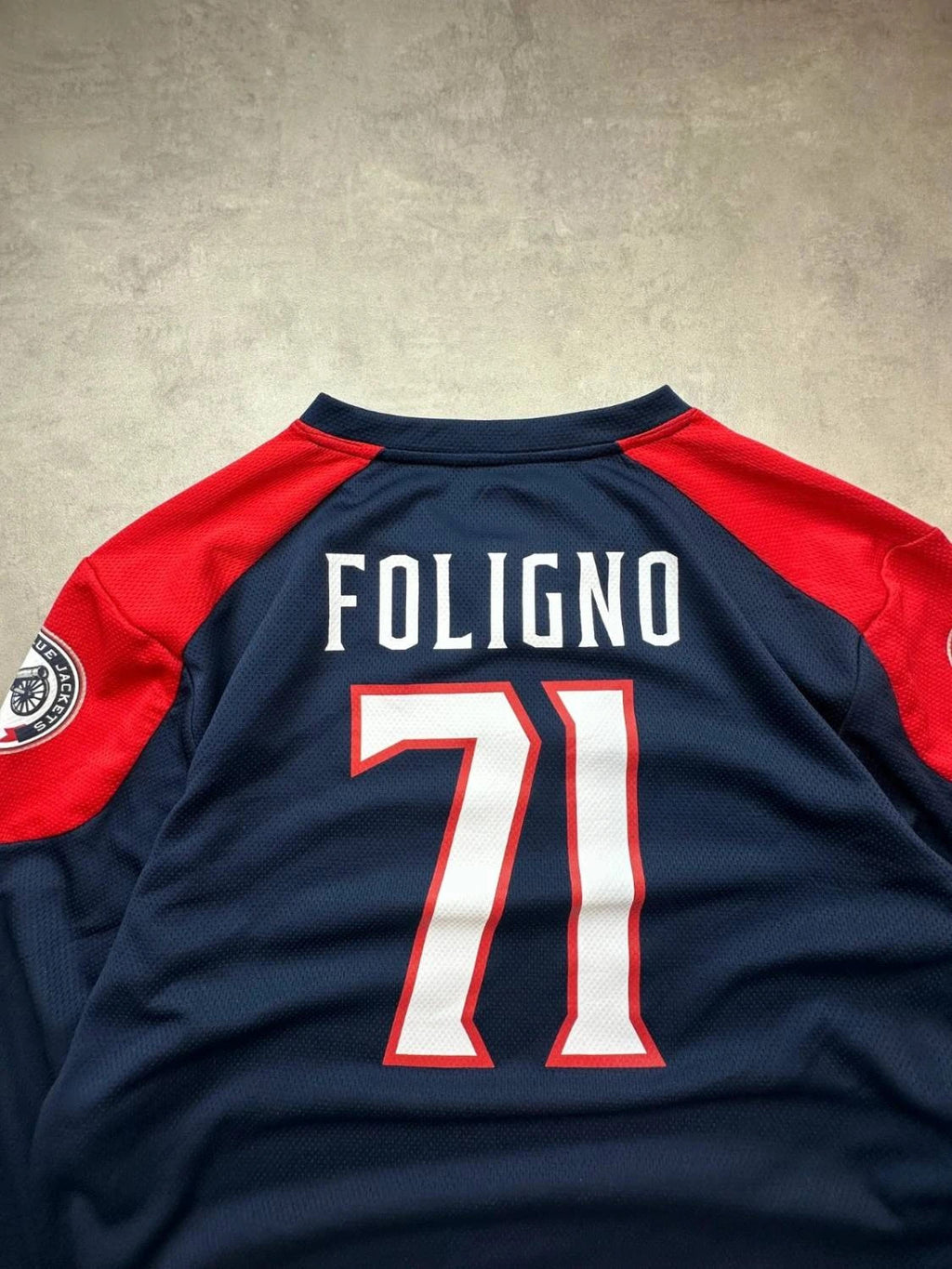Maillot NHL Columbus Blue Jackets Nick Foligno #71